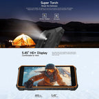 Ulefone RugKing 2 Pro, 4GB+64GB, IP68/IP69K Rugged Phone, 5.45 inch Android 16 Unisoc T7250 Octa Core, Network: 4G, NFC, OTG, RugKing 2 Pro, 4GB+64GB