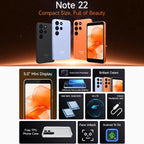 Ulefone Note 22, 3GB+32GB, 5.0 inch Android 16 Go Unisoc T7100 Octa Core, Network: 4G, OTG