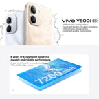 vivo Y500i, 12GB+256GB, Side Fingerprint, 6.75 inch Android 16 OriginOS 6 Snapdragon 4 Gen Octa Core, OTG, NFC, Network: 5G, 12GB+256GB