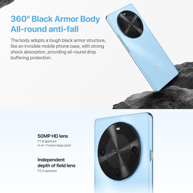 HUAWEI Enjoy 70X Vitality Edition, Screen Fingerprint Identification, 6.78 inch HarmonyOS 4.2 Octa Core, OTG, Not Support Google Play, 8GB+128GB