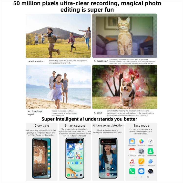 Honor Play10T, 8GB+128GB, Side Fingerprint, 6.8 inch Android 15 Magic OS 9.0 Snapdragon 6s Gen 3 Octa Core, Network: 5G, 8GB+128GB