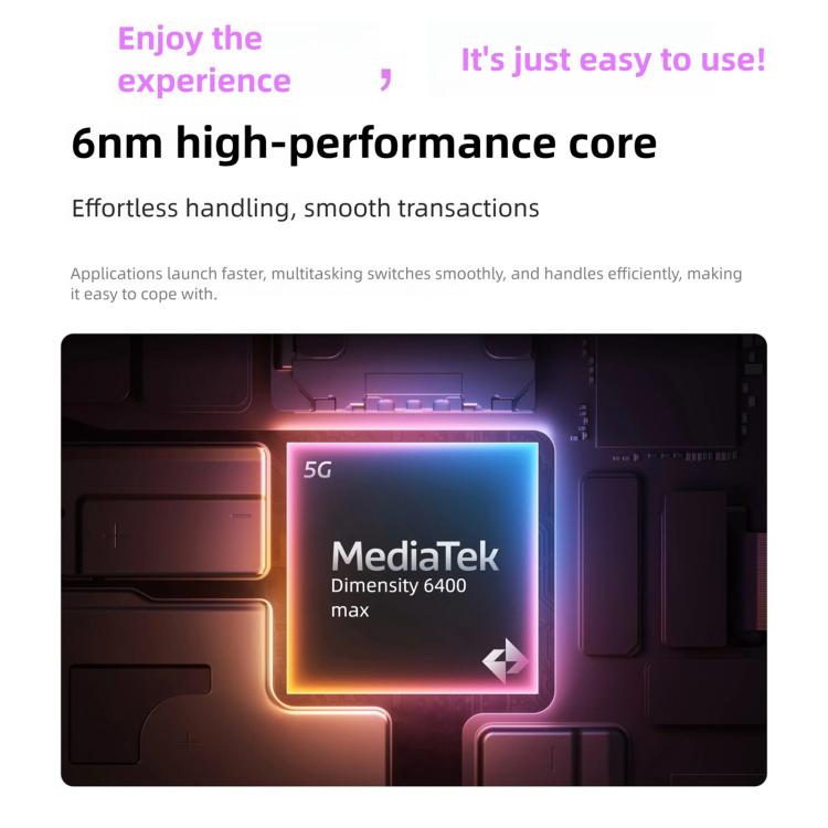 Realme 15T, 12GB+256GB, Screen Fingerprint Identification, 6.57 inch Realme UI 6.0 Android 15 MediaTek Dimensity 6400 Max Octa Core, NFC, Network: 5G, 12GB+256GB