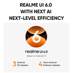 Realme 15T, 12GB+256GB, Screen Fingerprint Identification, 6.57 inch Realme UI 6.0 Android 15 MediaTek Dimensity 6400 Max Octa Core, NFC, Network: 5G, 12GB+256GB