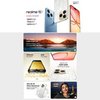 Realme 15T, 12GB+512GB, Screen Fingerprint Identification, 6.57 inch Realme UI 6.0 Android 15 MediaTek Dimensity 6400 Max Octa Core, NFC, Network: 5G, 12GB+512GB