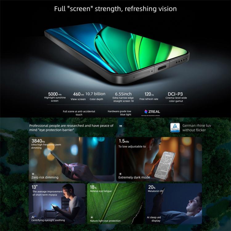 Honor 400, 16GB+512GB, Screen Fingerprint, 6.55 inch MagicOS 9.0 / Android 15 Snapdragon 7 Gen 4 Octa Core, Network: 5G, NFC, OTG, Honor 400, 16GB+512GB
