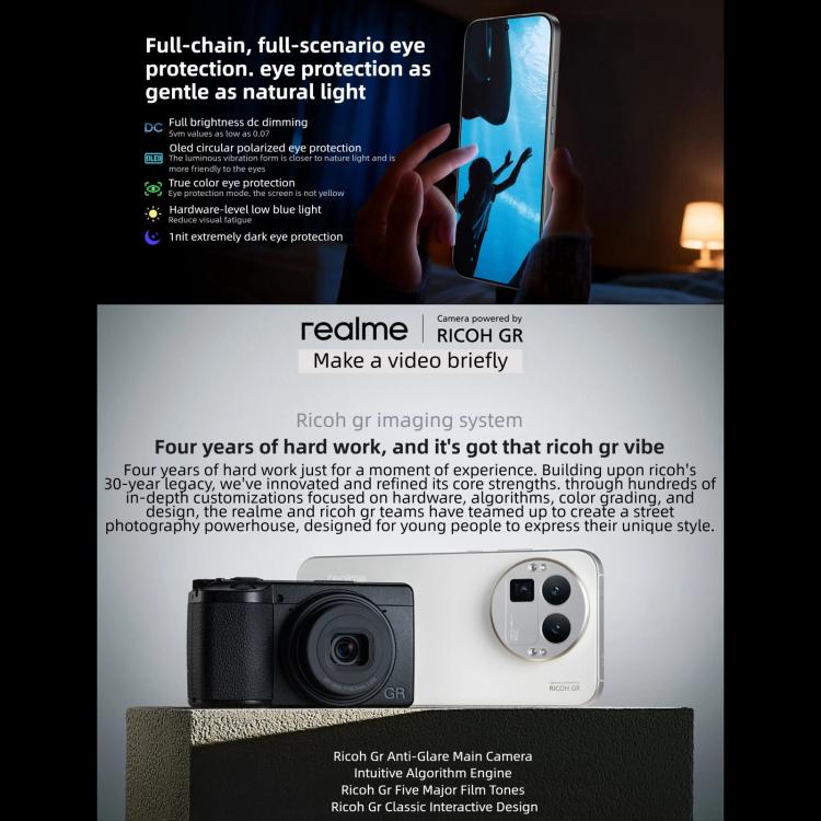 Realme GT8 Pro, 16GB+256GB, 6.79 inch Realme UI 7.0 Snapdragon 8 Elite Gen 5 Octa Core, NFC, Network: 5G, 16GB+256GB, Realme GT8 Pro, 16GB+256GB