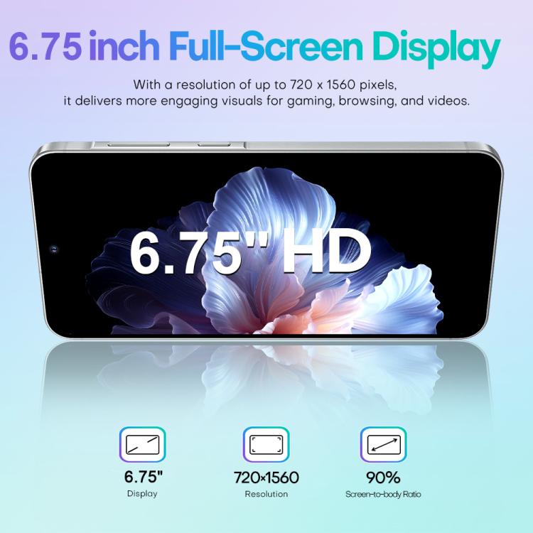 A56 / F56, 3GB+32GB, 6.75 inch Android 8.1 MTK6753 Octa Core, Network: 4G, Dual SIM, AU Plug, AU Plug