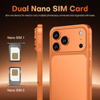 i17 Pro Max / A19, 4GB+64GB, 6.85 inch Android 8.1 MTK6762 Octa Core, Network: 4G, Dual SIM, EU Plug, EU Plug