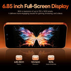 i17 Pro Max / A19, 4GB+64GB, 6.85 inch Android 8.1 MTK6762 Octa Core, Network: 4G, Dual SIM, UK Plug, UK Plug