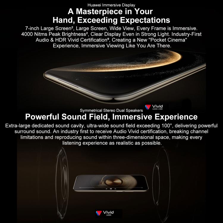 HUAWEI Mate 70 Air, 16GB+512GB, Side Fingerprint Identification, 7 inch HarmonyOS 5.1 Kirin 9020B, NFC, OTG, Not Support Google Play, 16GB+512GB