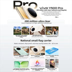 vivo Y500 Pro, 8GB+128GB, 6.67 inch Android 16 OriginOS 6 Dimensity 7400 Octa Core, OTG, NFC, Network: 5G, 8GB+128GB