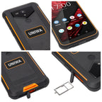 UNIWA F965 Pro Rugged Smart Phone, 6GB+128GB, 6 inch Android 13, MT6762 Octa Core, Network: 4G, NFC, PoC, SOS, AU Plug