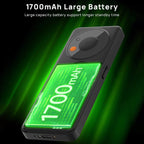 UNIWA V2000 Elder Keypad Phone, 2.4 inch Unisoc T107, 1700mAh Battery, LED Flashlight, SOS, Network: 4G, AU Plug, AU Plug