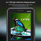 UNIWA V2000 Elder Keypad Phone, 2.4 inch Unisoc T107, 1700mAh Battery, LED Flashlight, SOS, Network: 4G, AU Plug, AU Plug