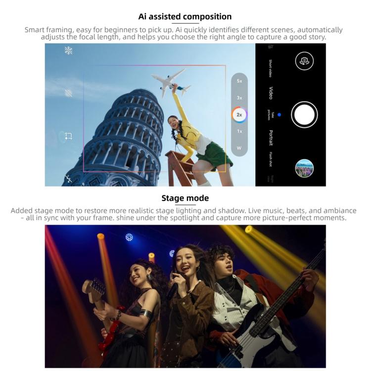 Huawei nova 15, 12GB+256GB, Side Fingerprint Identification, 6.7 inch HarmonyOS 6.0 Kirin 8020 Octa Cora, NFC, OTG, Not Support Google Play, 12GB+256GB