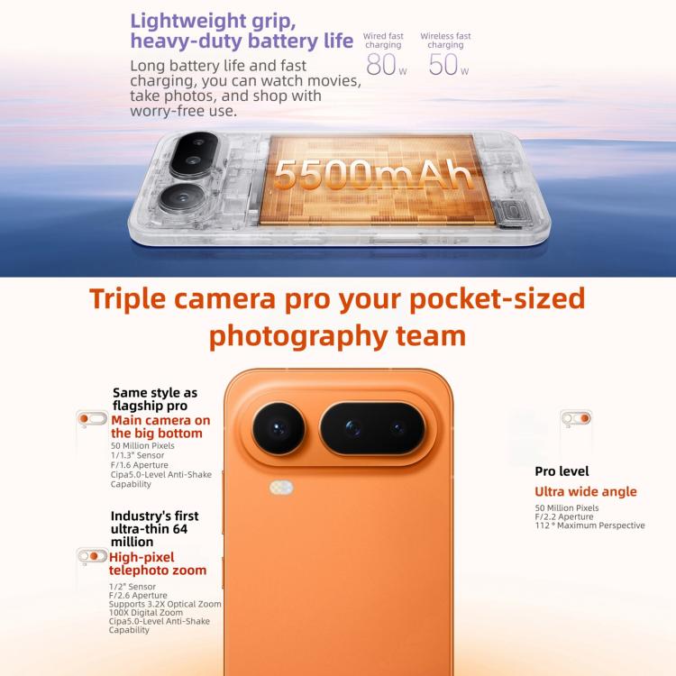 Honor Magic8 Pro Air, 12GB+256GB, Screen Fingerprint, 6.31 inch MagicOS 10.0 / Android 16 Dimensity 9500 Octa Core, Network: 5G, NFC, OTG, 12GB+256GB