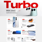 Xiaomi REDMI Turbo 5, 16GB+512GB, 6.59 inch Xiaomi HyperOS 3 Dimensity 8500-Ultra Octa Core, NFC, Network: 5G, 16GB+512GB