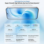 vivo S60, 12GB+512GB, 6.59 inch Android 16 OriginOS 6 Snapdragon 8s Gen 3 Octa Core, OTG, NFC, Network: 5G, Support Google Play, 12GB+512GB