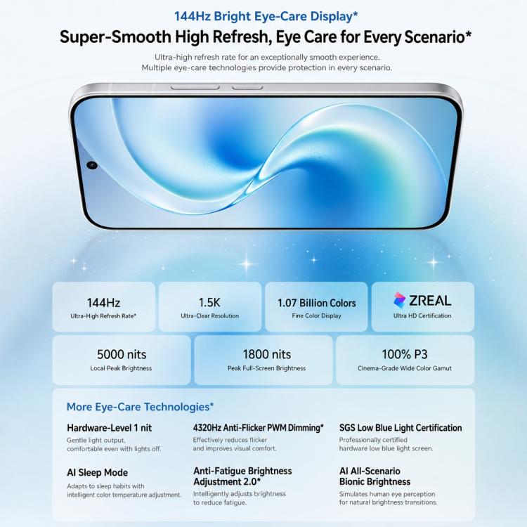 vivo S60, 16GB+512GB, 6.59 inch Android 16 OriginOS 6 Snapdragon 8s Gen 3 Octa Core, OTG, NFC, Network: 5G, Support Google Play, 16GB+512GB