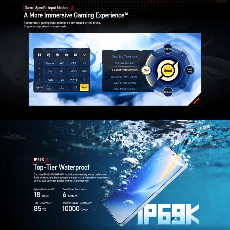 Honor WIN Turbo, 16GB+512GB, 10000mAh Battery, 6.79 inch MagicOS 10.0 / Android 16 Dimensity 8500 Racing Edition Octa Core, Network: 5G, NFC, OTG, 16GB+512GB