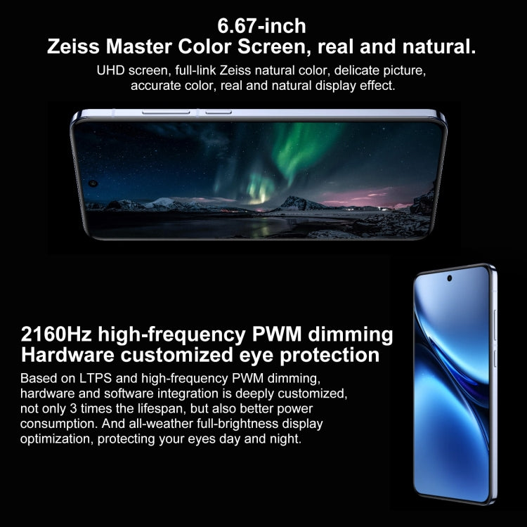 vivo X200, 16GB+1TB, Face ID / Screen Fingerprint Identification, 6.67 inch Android 15 Dimensity 9400 Octa Core, OTG, NFC, Network: 5G, Support Google Play, X200, 16GB+1TB