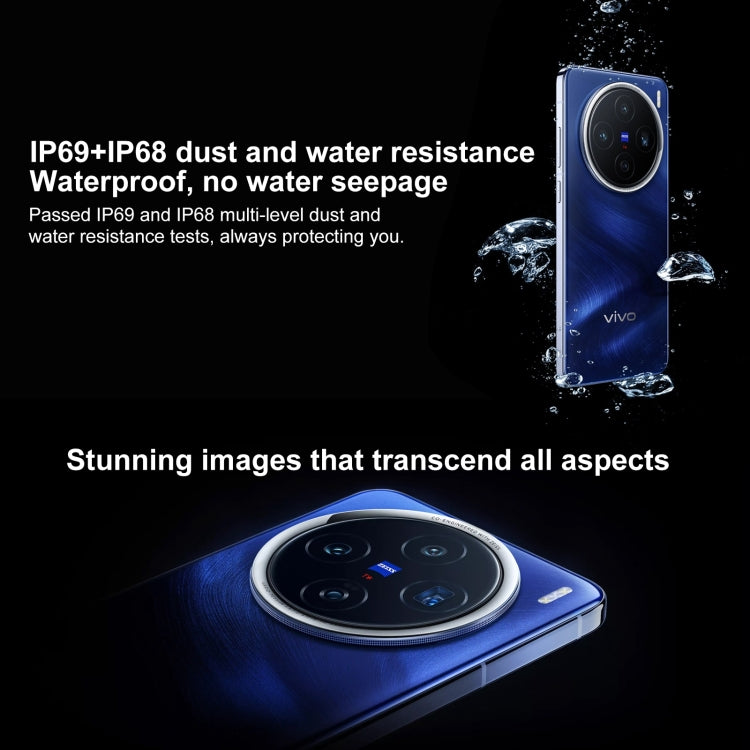 vivo X200, 16GB+1TB, Face ID / Screen Fingerprint Identification, 6.67 inch Android 15 Dimensity 9400 Octa Core, OTG, NFC, Network: 5G, Support Google Play, X200, 16GB+1TB