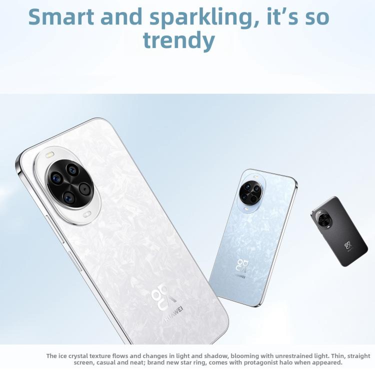 Huawei nova 14, 12GB+512GB, Side Fingerprint Identification, 6.7 inch HarmonyOS 5.0, NFC, OTG, Not Support Google Play, nova 14, 12GB+512GB