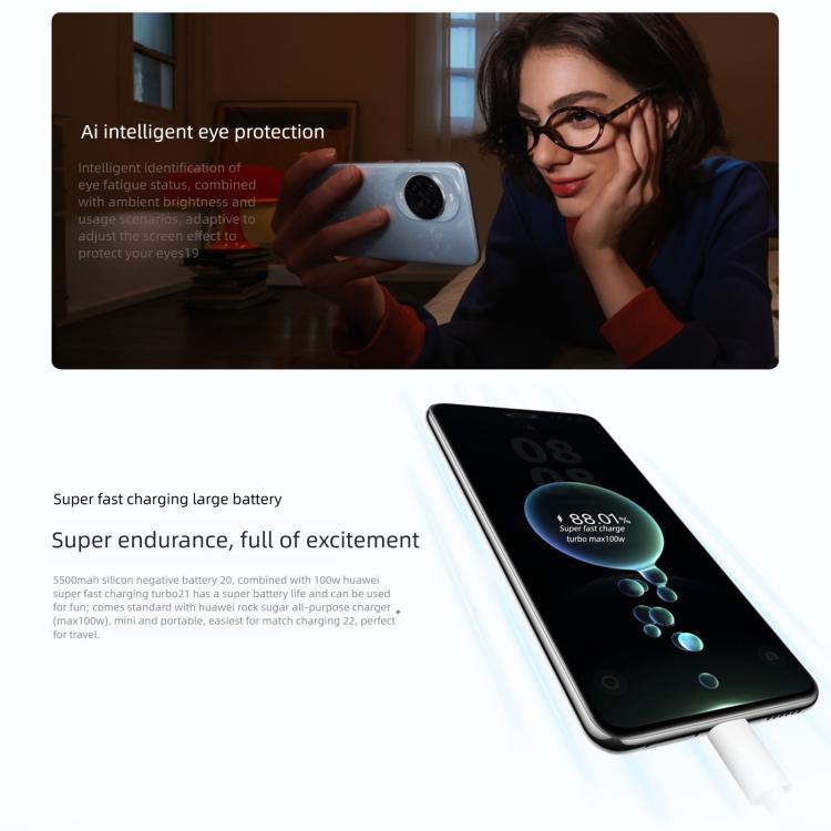 Huawei nova 14 Pro, 12GB+512GB, Side Fingerprint Identification, 6.78 inch HarmonyOS 5.0, NFC, OTG, Not Support Google Play, 12GB+512GB, nova 14 Pro, 12GB+512GB