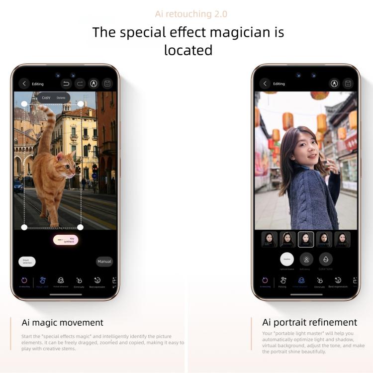 Huawei nova 14 Ultra, 12GB+1TB, Side Fingerprint Identification, 6.81 inch HarmonyOS 5.0, NFC, OTG, Not Support Google Play, 12GB+1TB