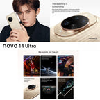 Huawei nova 14 Ultra, 12GB+1TB, Side Fingerprint Identification, 6.81 inch HarmonyOS 5.0, NFC, OTG, Not Support Google Play, 12GB+1TB