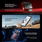 Oukitel WP300 Rugged Phone with Watch, 12GB+512GB, 6.8 inch Android 15 MediaTek Dimensity 7050 Octa Core, NFC, OTG, Network: 5G