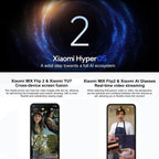 Xiaomi MIX Flip 2, 12GB+256GB, 6.86 inch + 4.01 inch Xiaomi HyperOS 2 Snapdragon 8 Elite Octa Core, NFC, Network: 5G, 12GB+256GB