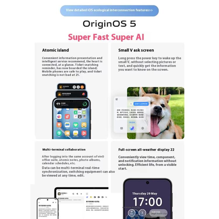 vivo S30 Pro mini, 12GB+256GB, Screen Fingerprint Identification, 6.31 inch Android 15 Dimensity 9400+ Octa Core, OTG, NFC, Network: 5G, Support Google Play, 12GB+256GB