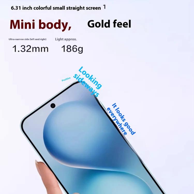 vivo S30 Pro mini, 12GB+512GB, Screen Fingerprint Identification, 6.31 inch Android 15 Dimensity 9400+ Octa Core, OTG, NFC, Network: 5G, Support Google Play, 12GB+512GB