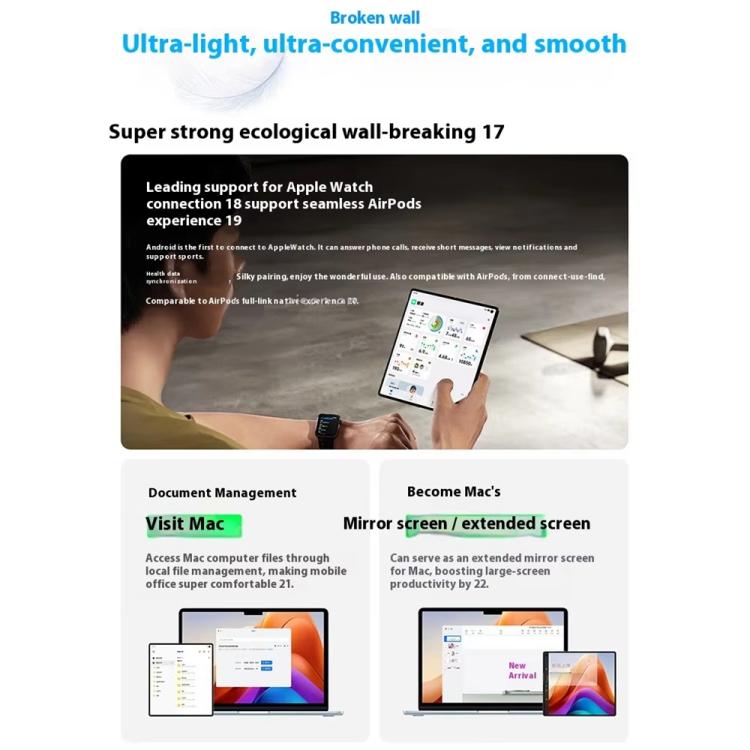 vivo X Fold5, 16GB+512GB, 8.03 inch + 6.53 inch Android 15 OriginOS 5 Snapdragon 8 Gen 3 Octa Core, OTG, NFC, Network: 5G, 16GB+512GB