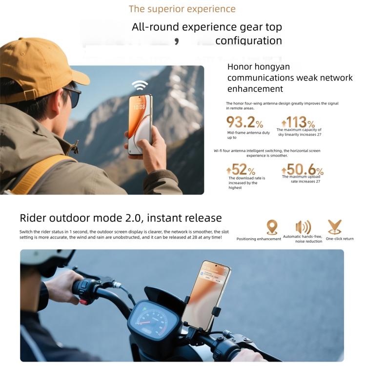 HonorX70, 8GB+128GB, Screen Fingerprint, 6.79 inch MagicOS 9.0 Snapdragon 6 Gen 4 Octa Core, Network: 5G, OTG, NFC, Support Google Play, 8GB+128GB