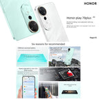 Honor Play 70 Plus, 12GB+512GB, Side Fingerprint, 6.77 inch MagicOS 9.0 Snapdragon 6s Gen 3 Octa Core, Network: 5G, NFC, OTG, 12GB+512GB