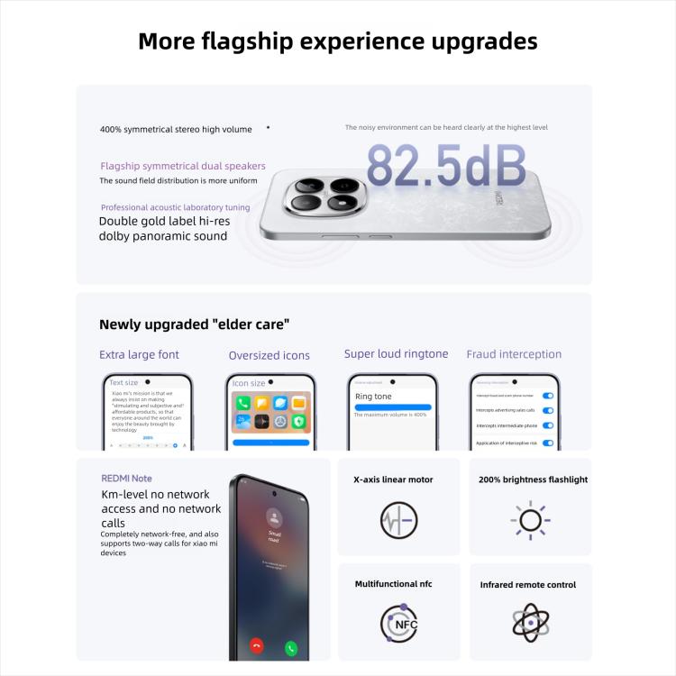 Xiaomi Redmi Note 15 Pro 5G, 12GB+256GB, 6.83 inch Xiaomi HyperOS 2 Dimensity 7400-Ultra Octa Core, Network: 5G, NFC, 12GB+256GB