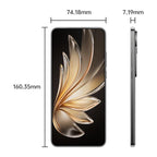 vivo S20, 8GB+256GB, Face ID / Screen Fingerprint Identification, 6.67 inch Android 15 Snapdragon 7 Gen 3 Octa Core, OTG, NFC, Network: 5G, S20, 8GB+256GB, 8GB+256GB
