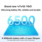 vivo Y60, 6GB+256GB, Side Fingerprint, 6.74 inch Android 16 OriginOS 6 Snapdragon 4 Gen 2 Octa Core, OTG, Network: 5G, 6GB+256GB
