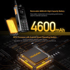 UNIWA F41 Rugged Phone, 1GB+8GB, 2.4 inch MediaTek MT6739,  4600mAh Battery, 21 Keys, Network: 4G, F41