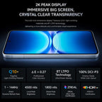 vivo iQOO 15T, 12GB+256GB, Ultrasonic 3D Fingerprint, 6.82 inch Android 16 OriginOS 6 Dimensity 9500 Monster Octa Core, OTG, NFC, Network: 5G, Support Google Play, 12GB+256GB