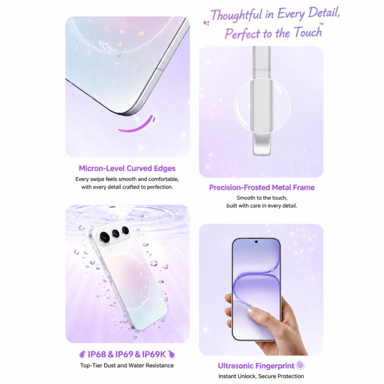 Honor 600 Pro, 12GB+512GB, Screen Fingerprint, 6.57 inch MagicOS 10.0 / Android 16 Dimensity 8550 Elite Octa Core, Network: 5G, NFC, OTG, 12GB+512GB