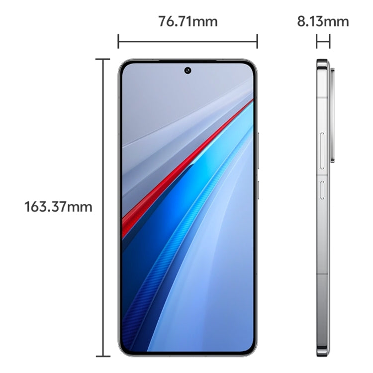 vivo iQOO 13, 16GB+1TB, Face ID / Screen Fingerprint Identification, 6.82 inch Android 15 OriginOS 5 Snapdragon 8 Elite Octa Core, OTG, NFC, Network: 5G, Support Google Play, 16GB+1TB