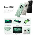 Xiaomi Redmi 14C, 8GB+256GB, 6.88 inch Xiaomi HyperOS MediaTek Helio G81-Ultra Octa Core, Network: 4G, 8GB+256GB