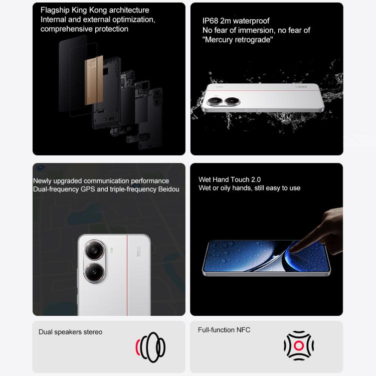Xiaomi REDMI Turbo 4, 16GB+512GB, 6.67 inch Xiaomi HyperOS 2 Dimensity 8400-Ultra Octa Core 3.0GHz, NFC, Network: 5G, 16GB+512GB