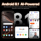 i16 Pro Max / A08, 3GB+32GB, 6.73 inch Screen, Face Identification, Android 8.1 MTK6753 Octa Core, Network: 3G, Dual SIM, AU Plug, i16 Pro Max / A08, AU Plug