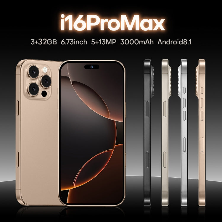 i16 Pro Max / A08, 3GB+32GB, 6.73 inch Screen, Face Identification, Android 8.1 MTK6753 Octa Core, Network: 3G, Dual SIM, UK Plug, i16 Pro Max / A08, UK Plug