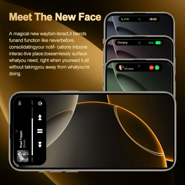 i16 Pro Max / Q5, 2GB+16GB, 6.5 inch Screen, Face Identification, Android 8.1 MTK6580P Quad Core, Network: 3G, Dual SIM, UK Plug, i16 Pro Max / Q5, UK Plug