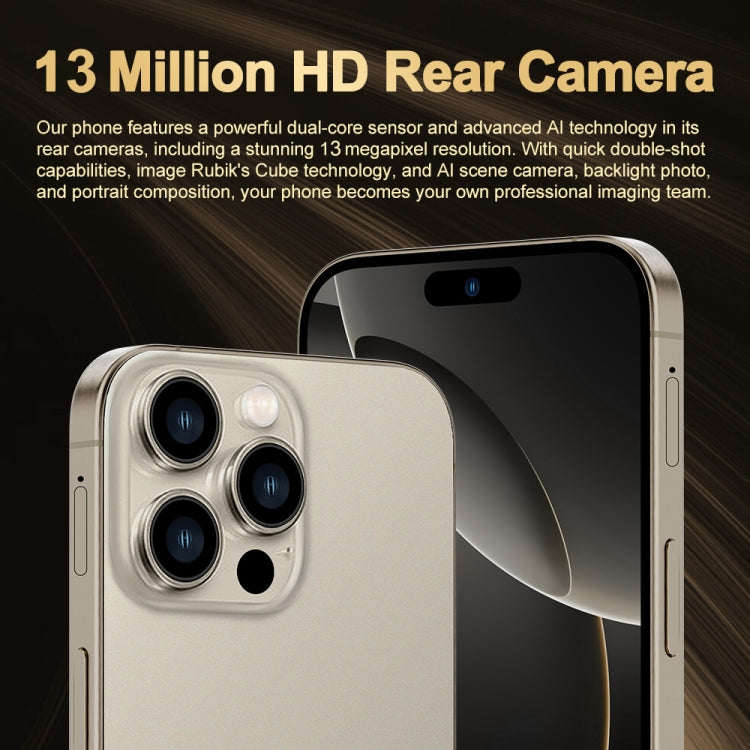 i16 Pro Max / Q5, 2GB+16GB, 6.5 inch Screen, Face Identification, Android 8.1 MTK6580P Quad Core, Network: 3G, Dual SIM, UK Plug, i16 Pro Max / Q5, UK Plug